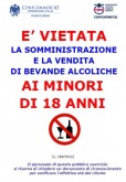 Confcommercio di Pesaro e Urbino - Divieto di Somministrazione alcolici ai minori di 18 anni   